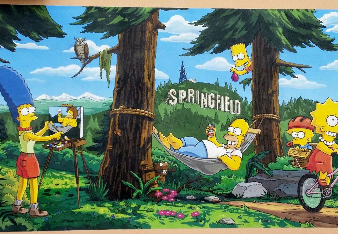 The Official Simpsons Mural景点图片
