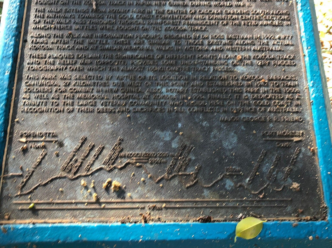 Kokoda Memorial-布罗德海滩必去景点