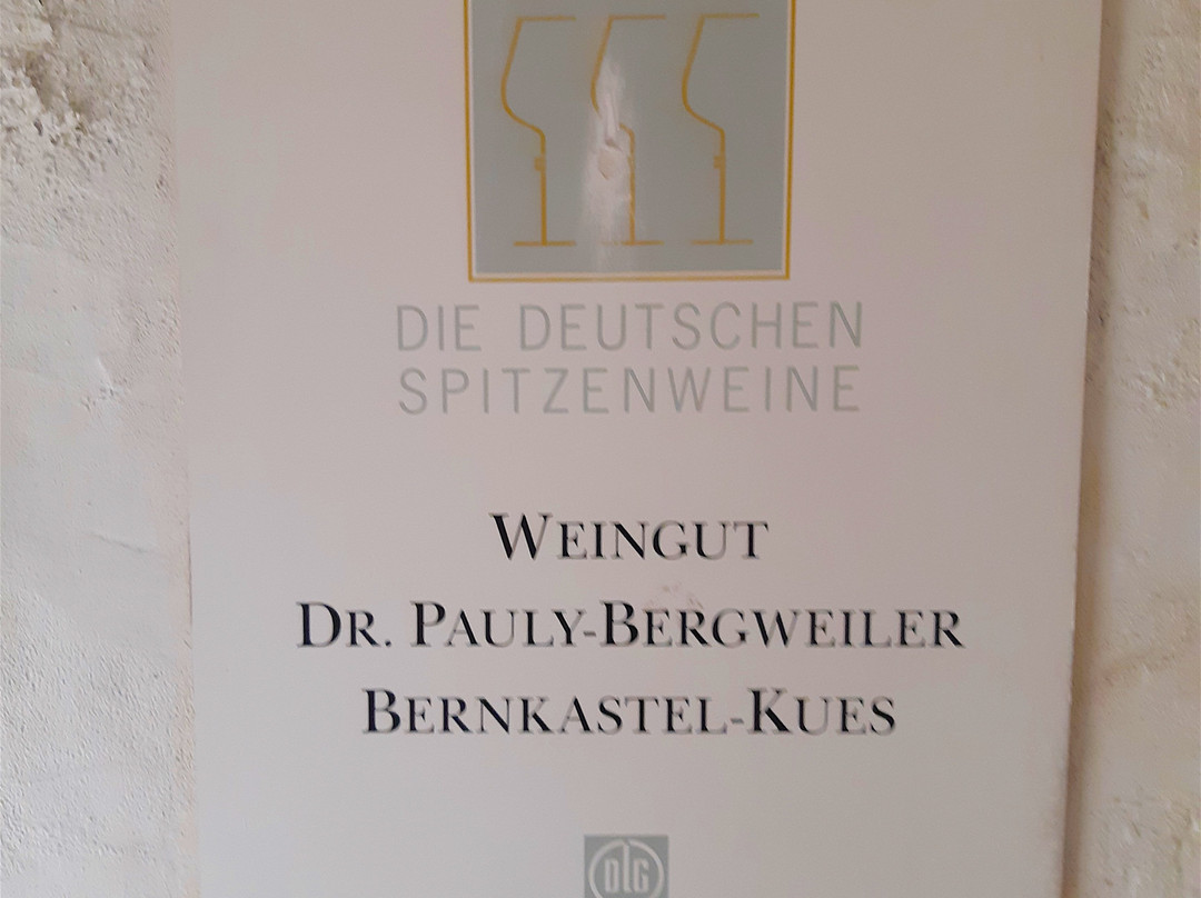 Weingut Dr. Pauly-Bergweiler-贝恩卡斯特尔－屈斯必去景点