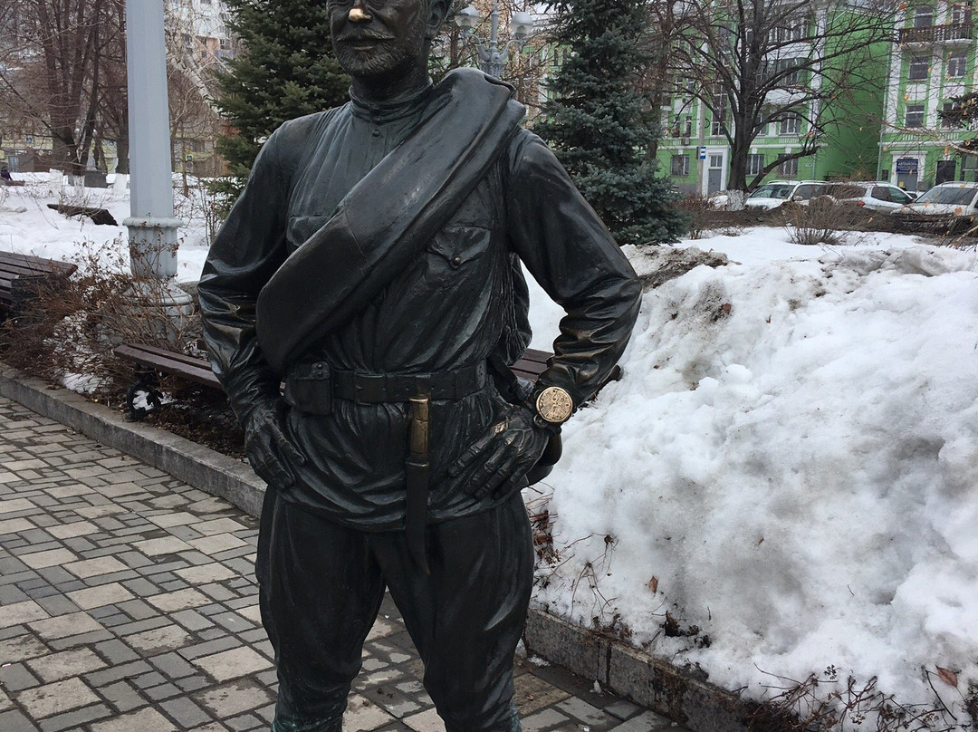 Monument to Red Army Soldier Fyodor Sukhov景点图片