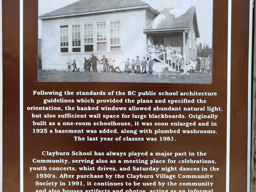 Clayburn Village Museum景点图片