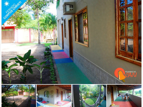 Nova Vicosa酒店住宿-Pousada do Caju