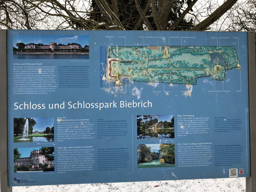 Biebricher Schlosspark-威斯巴登必去景点