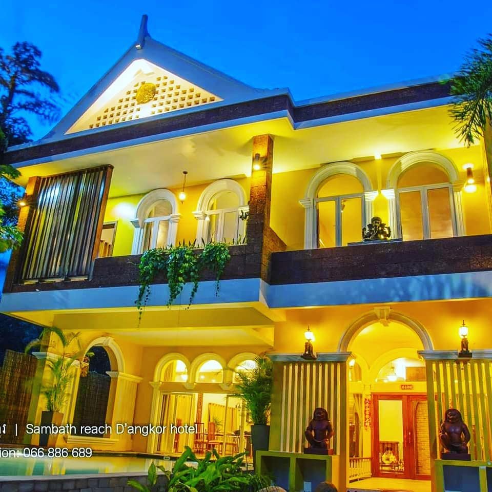 Sambath Reach D' Angkor Hotel-浴室