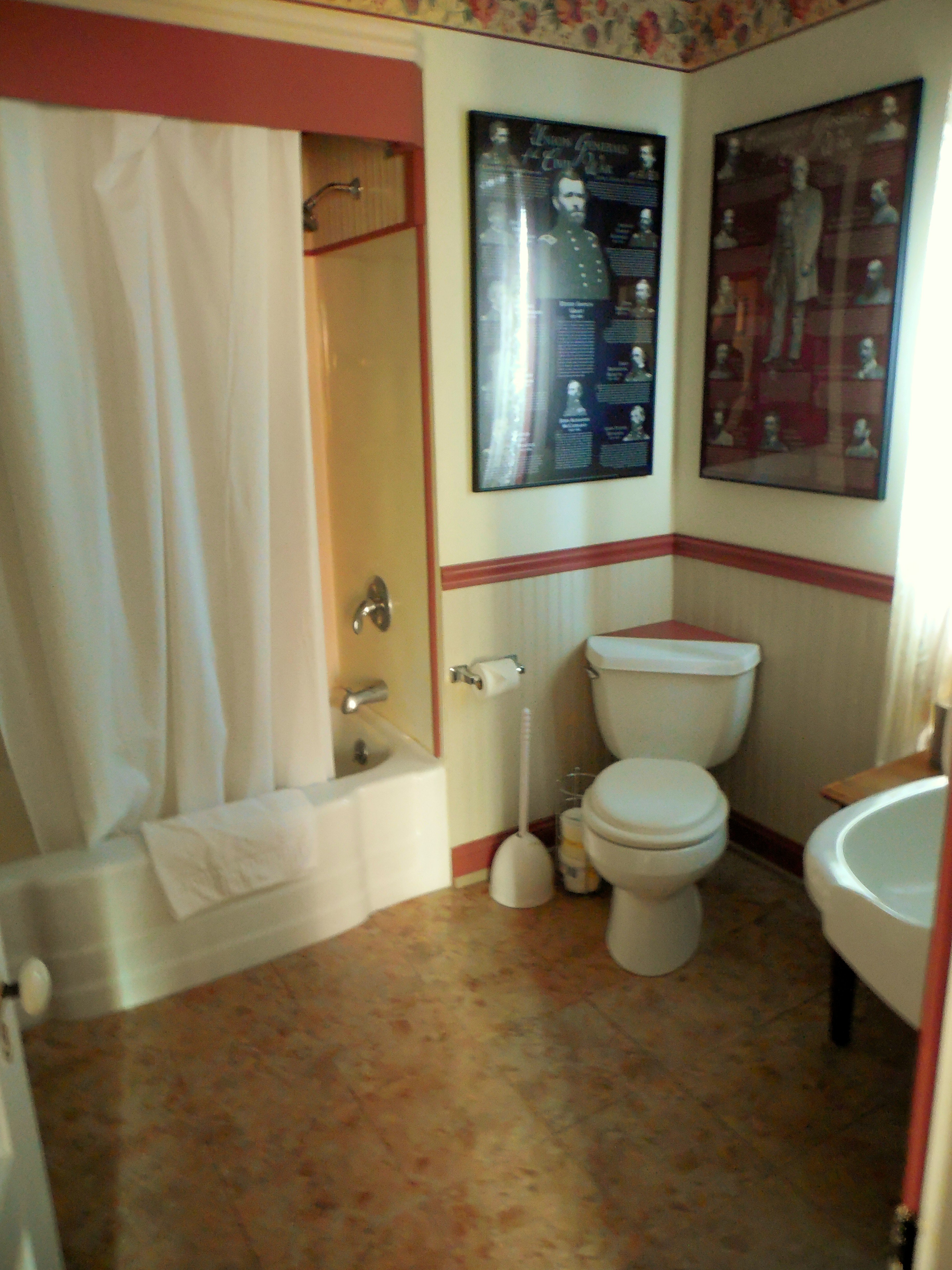 Keller House Bed and Breakfast-浴室