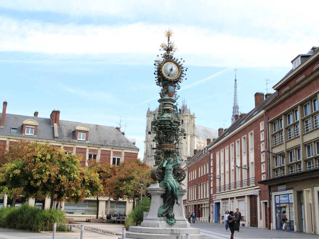 亚眠旅游景点-Horloge Dewailly et Marie-sans-chemise
