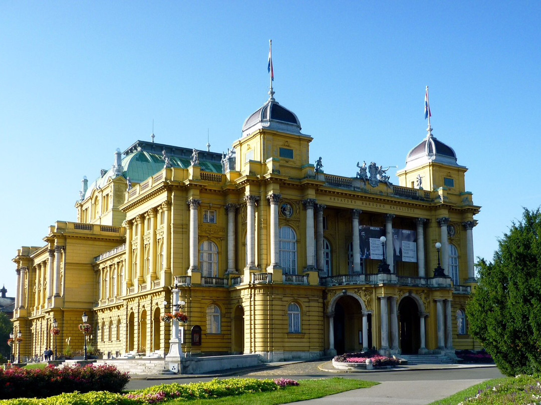 Republic of Croatia Square / Trg Republike Hrvatske-萨格勒布必去景点