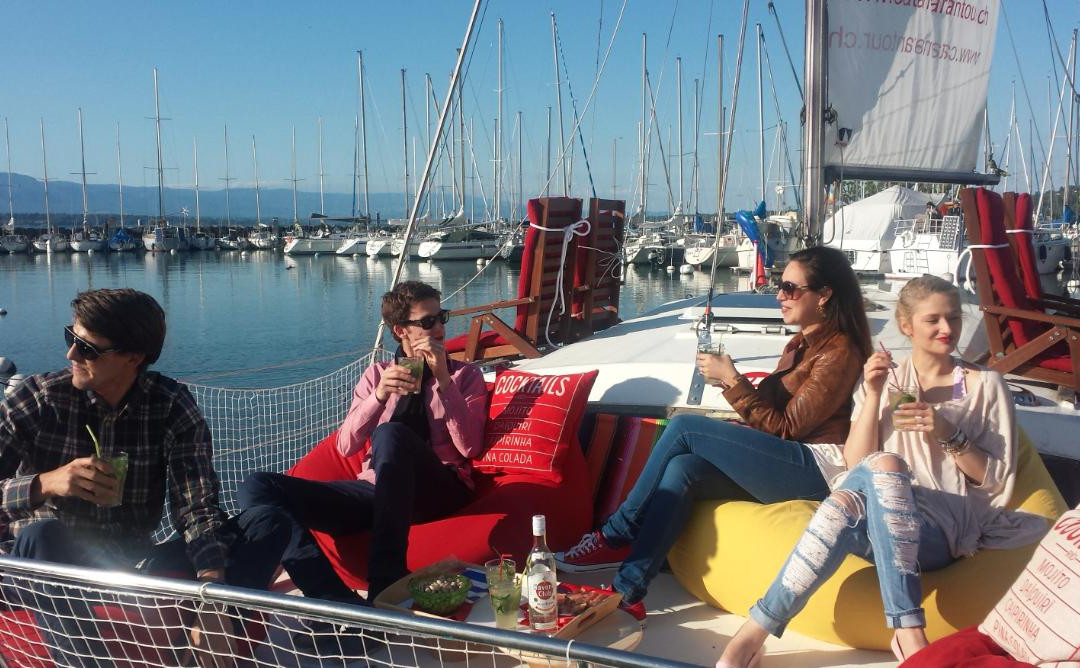 Catamaran Terrasse Geneve-日内瓦必去景点