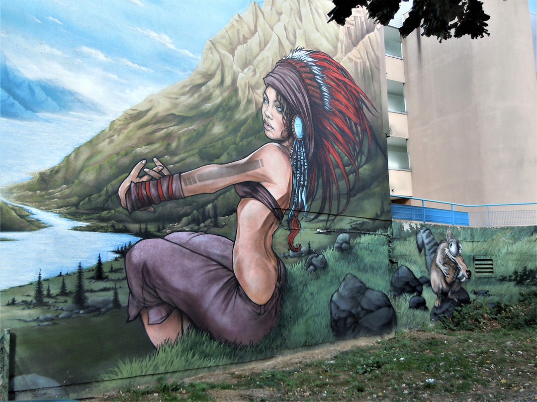 Fresque L'Indienne景点图片