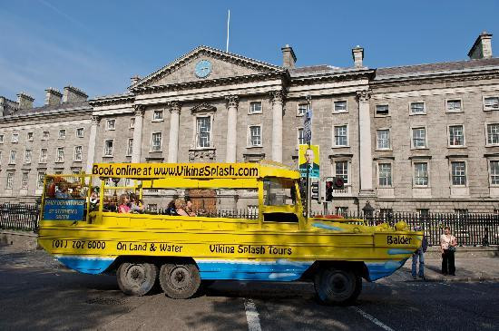 Viking Splash Tours-都柏林必去景点