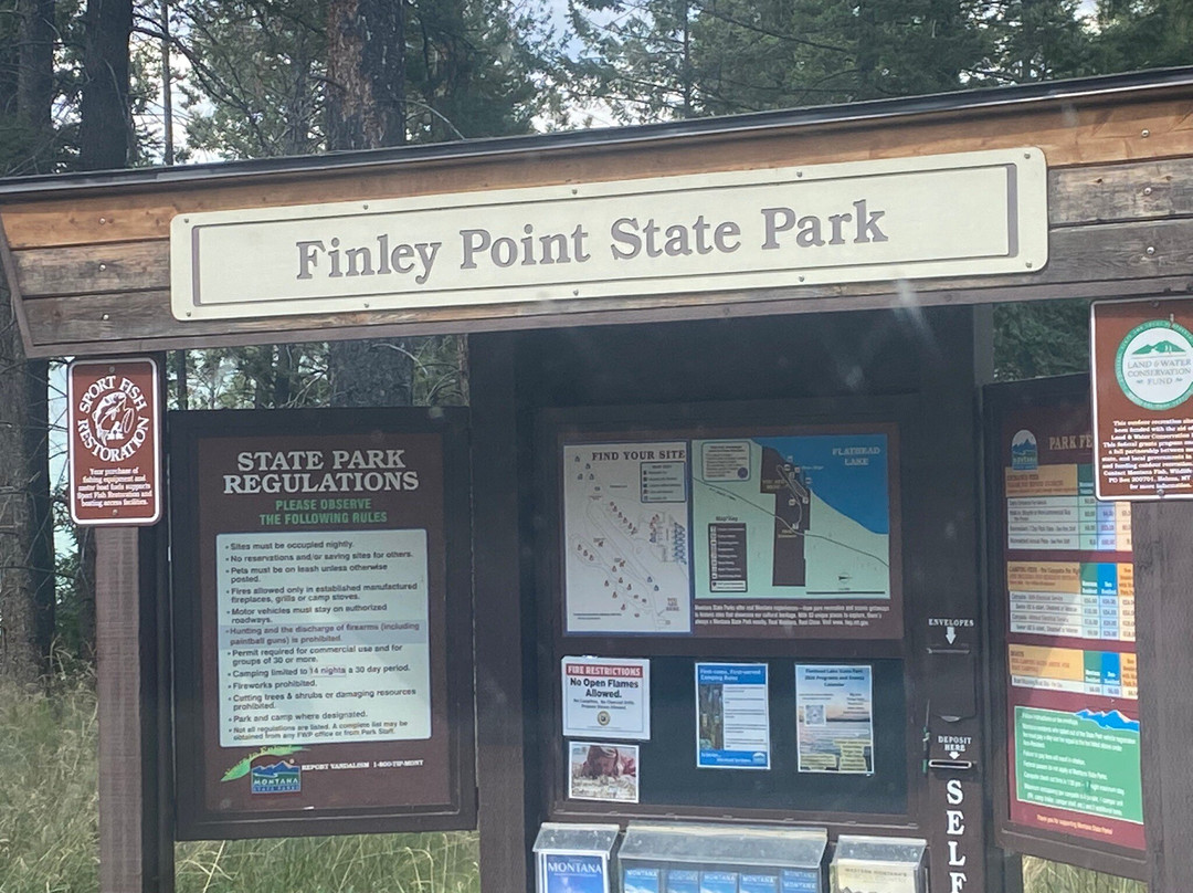 Finley Point State park-Polson必去景点