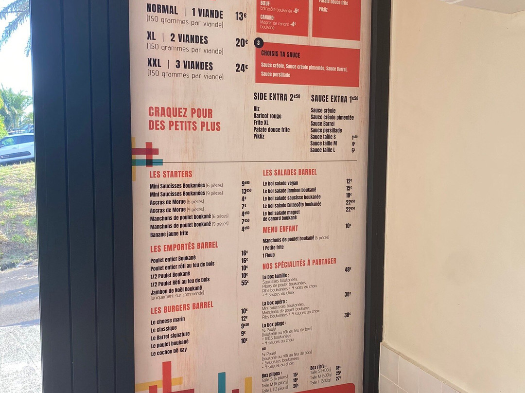 Barrel Créole Street Food