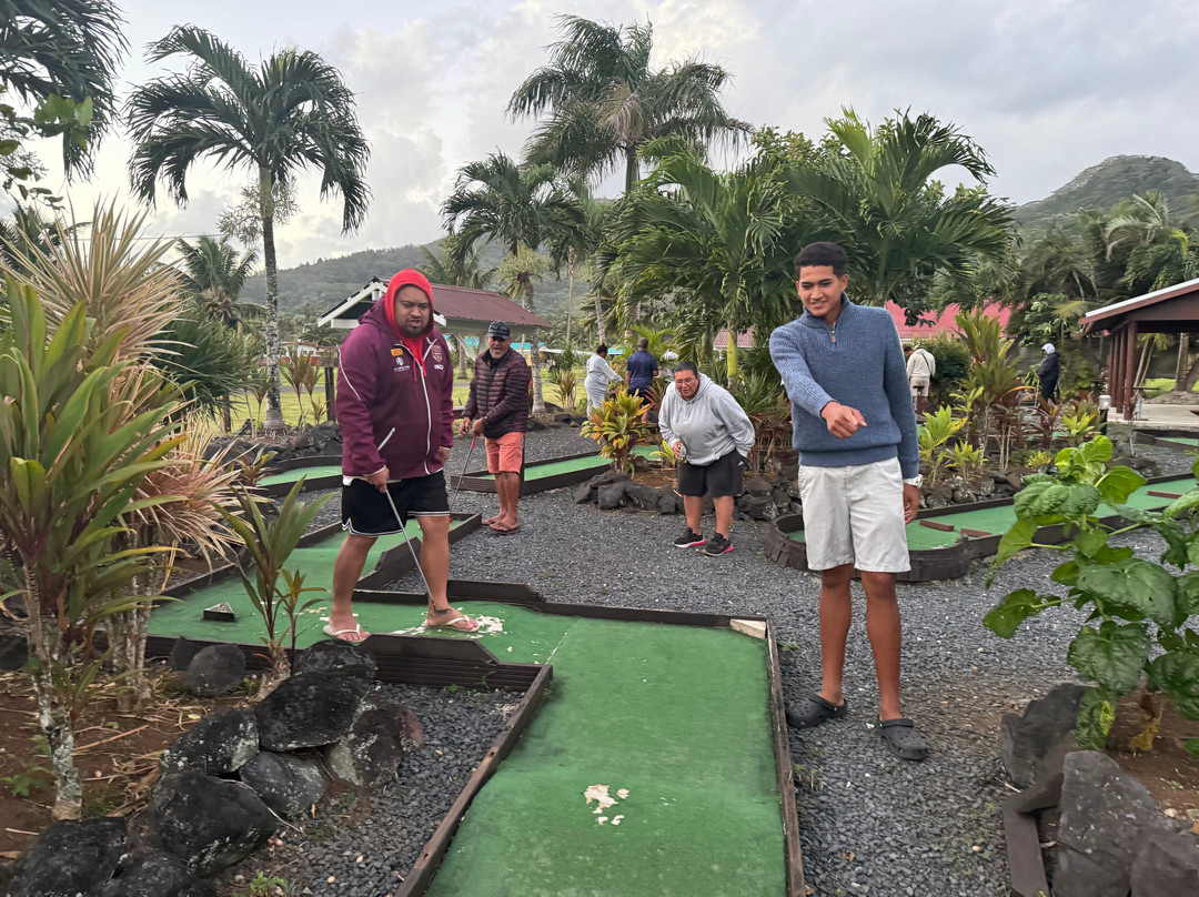 Aroa Village & Mini Golf-拉罗汤加必去景点