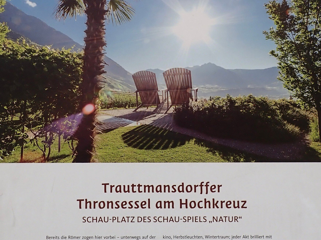 Trauttmansdorffer Thronsessel景点图片