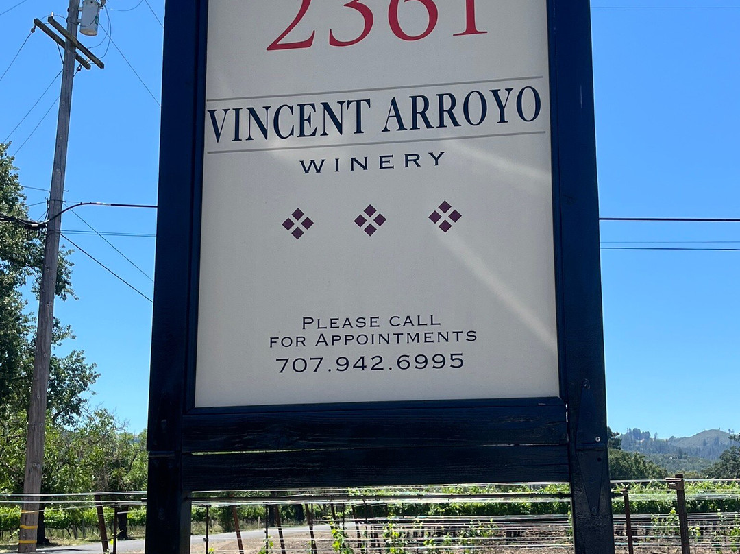 Vincent Arroyo Winery-卡利斯托加必去景点
