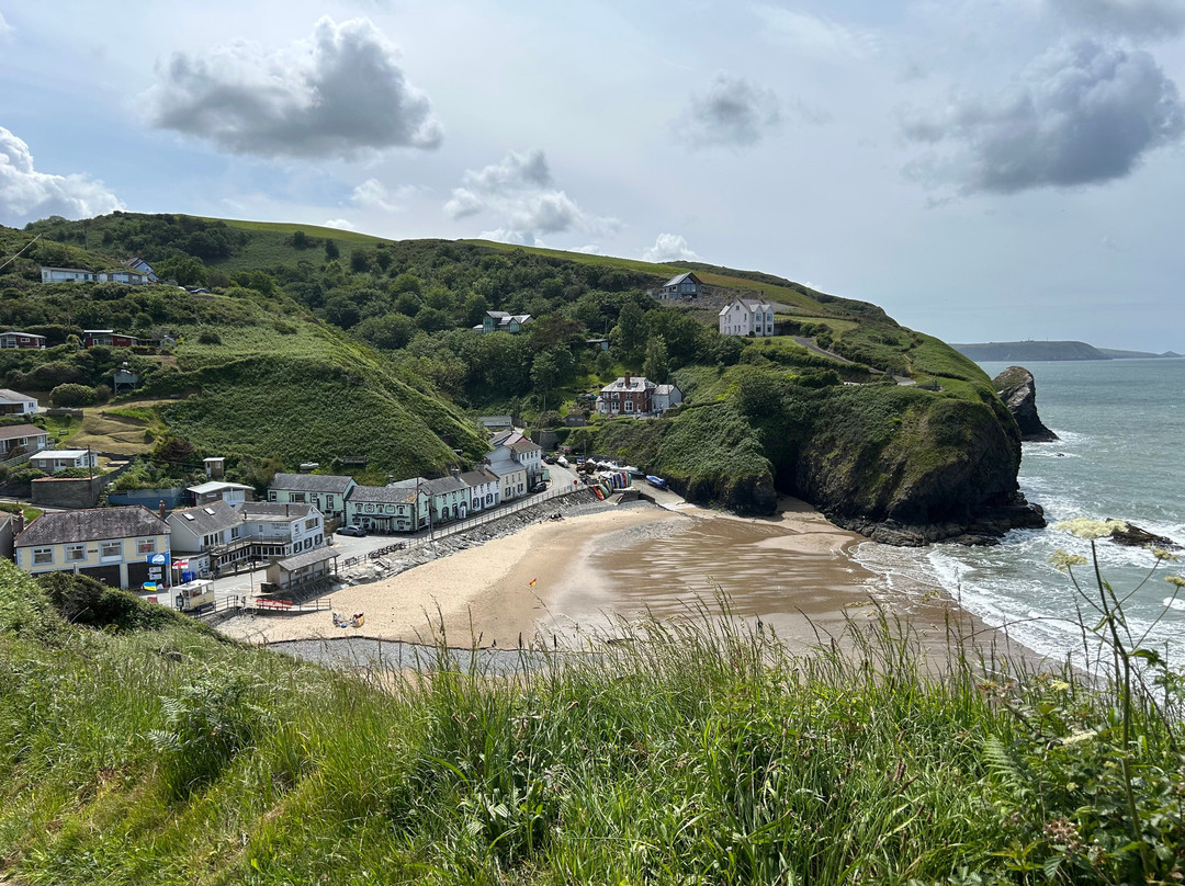 Llangrannog Beach-Llangrannog必去景点