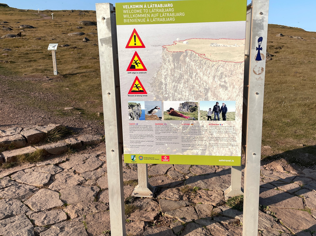Latrabjarg bird cliffs-Latrabjarg必去景点