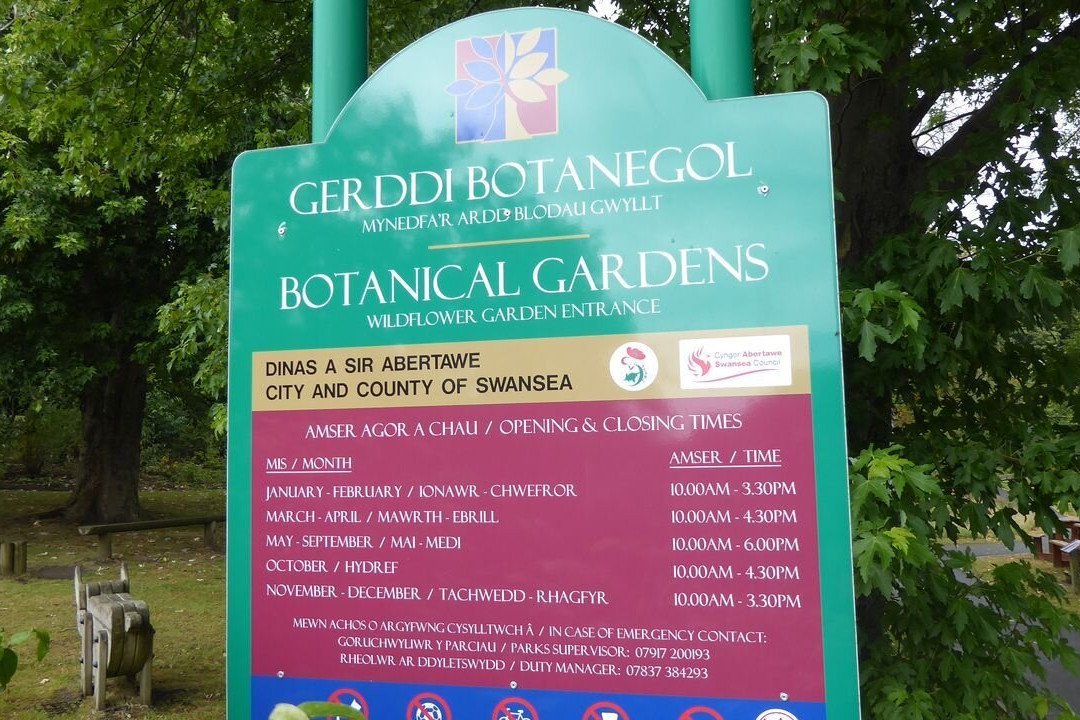 Botanical Gardens-斯温西必去景点