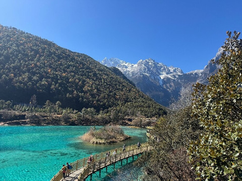 蓝月谷-丽江市必去景点