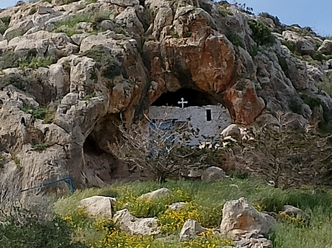 Agioi Saranta Cave Church-普它肋斯必去景点