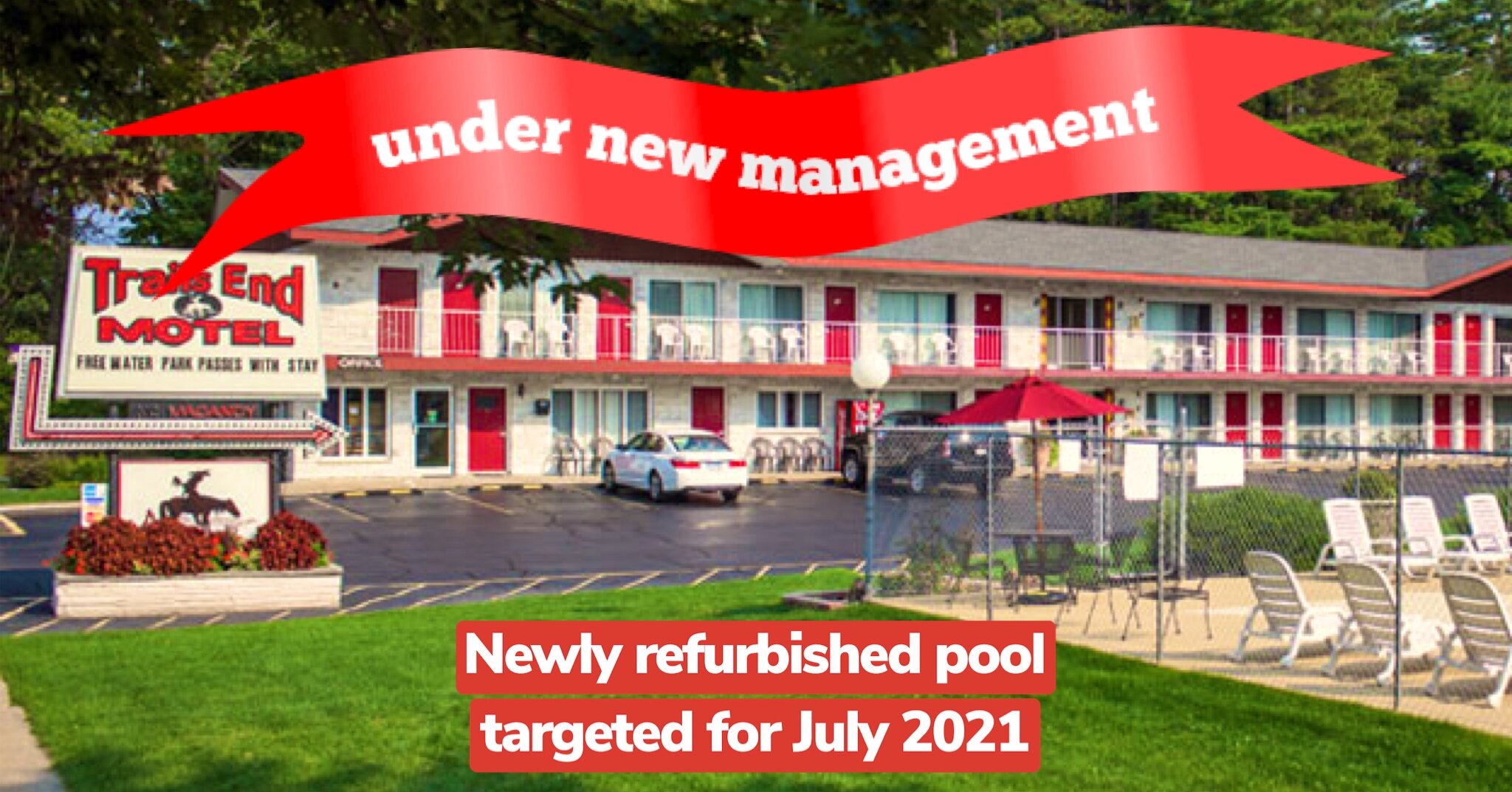 Trail's End Motel-浴室