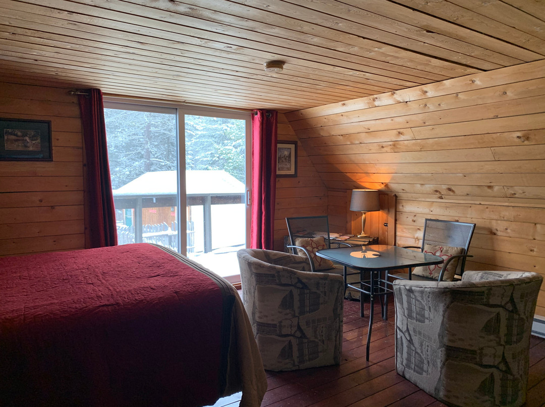 Saint-Mathieu-du-Parc酒店住宿-Auberge Refuge du Trappeur