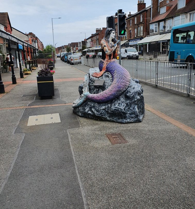 Black Rock Mermaid Statue-New Brighton必去景点