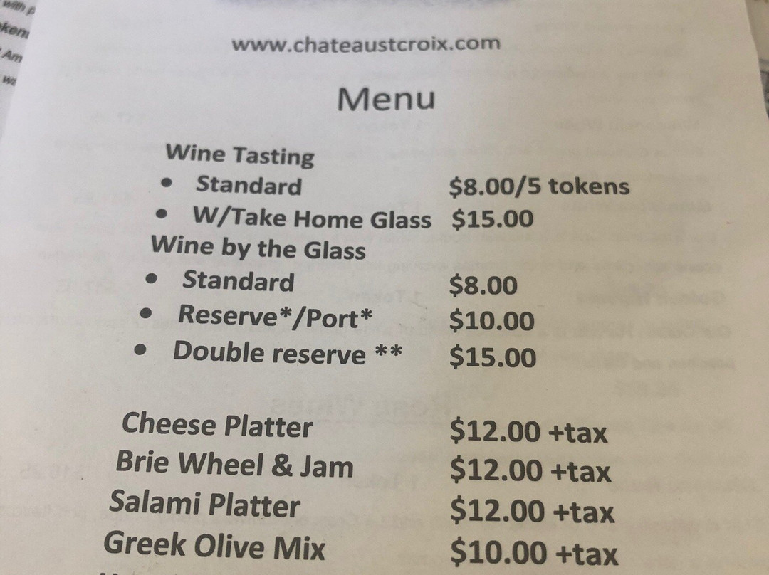 Chateau St. Croix Winery-Saint Croix Falls必去景点