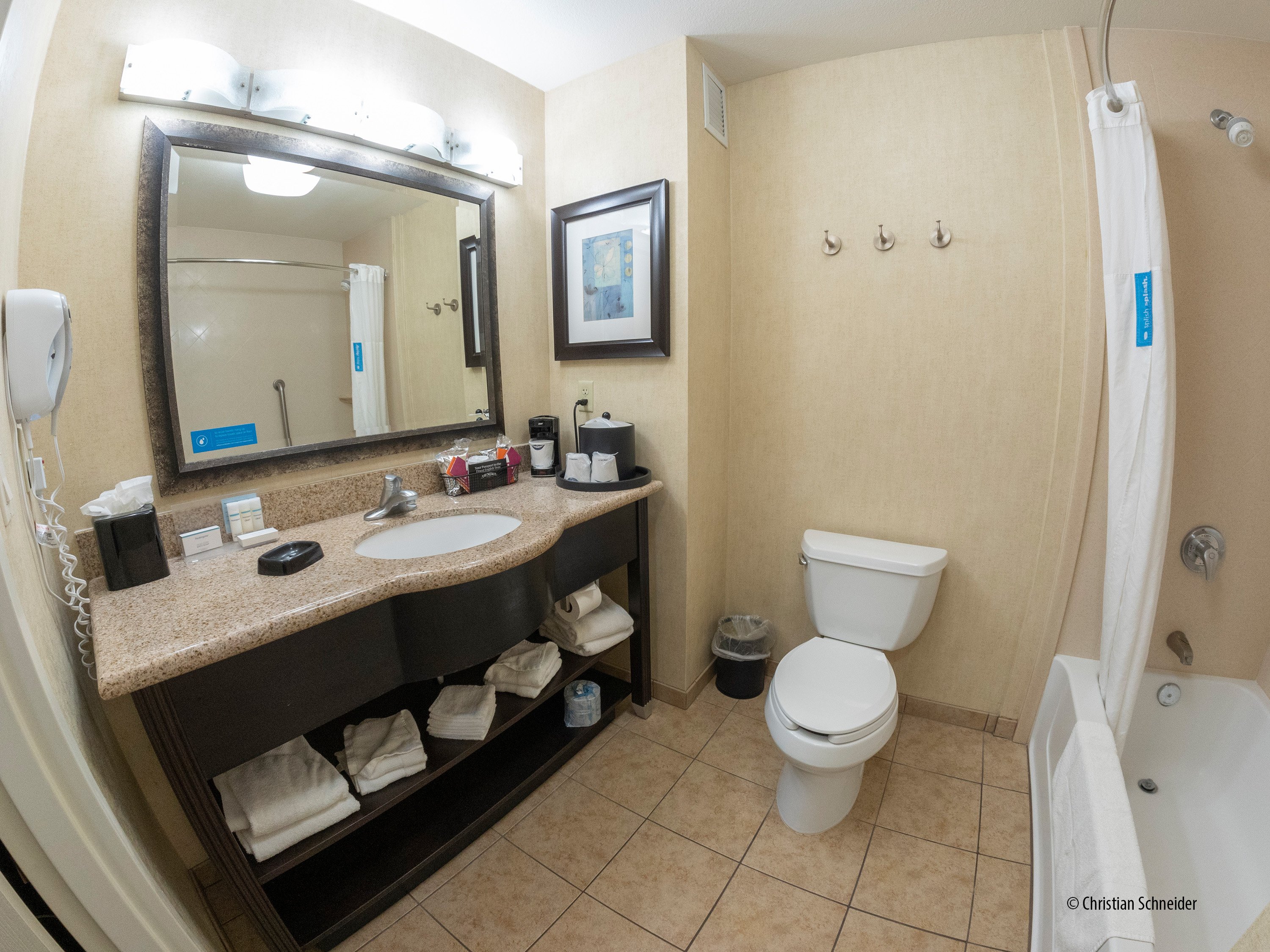 Hampton Inn & Suites Barstow-浴室