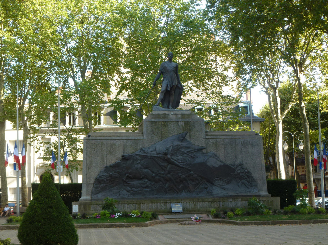 Monument aux morts de 14-18 de Vichy景点图片