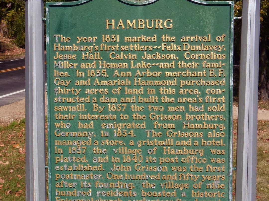 Whitmore Lake旅游景点-Historic Hamburg/Edwin B. Winans