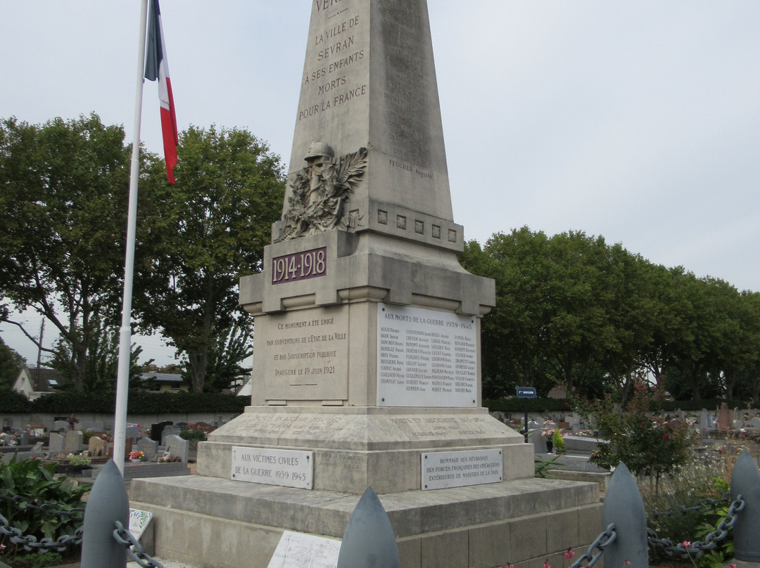 Monument Aux Morts-Sevran必去景点