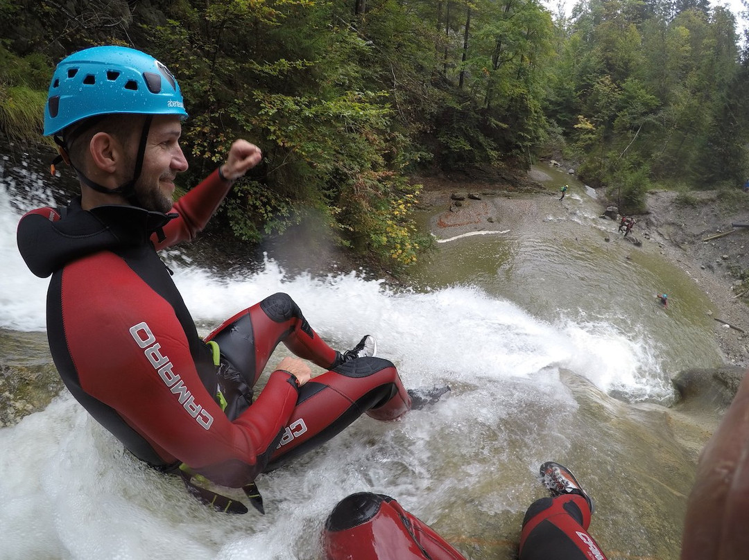 Abenteuer-Schlucht - Canyoning Starzlachklamm Allgäu Bayern景点图片