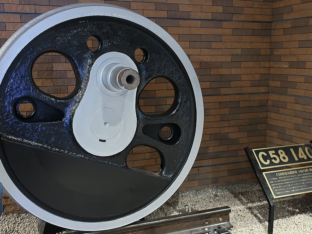 Train Wheel of C58 Steam Locomotive No. 140景点图片