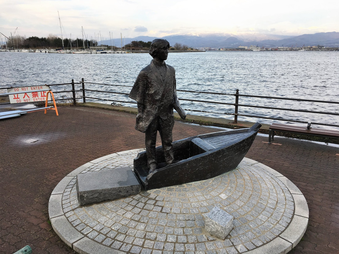 Joseph Hardy Neesima Bronze Statue-函馆市必去景点