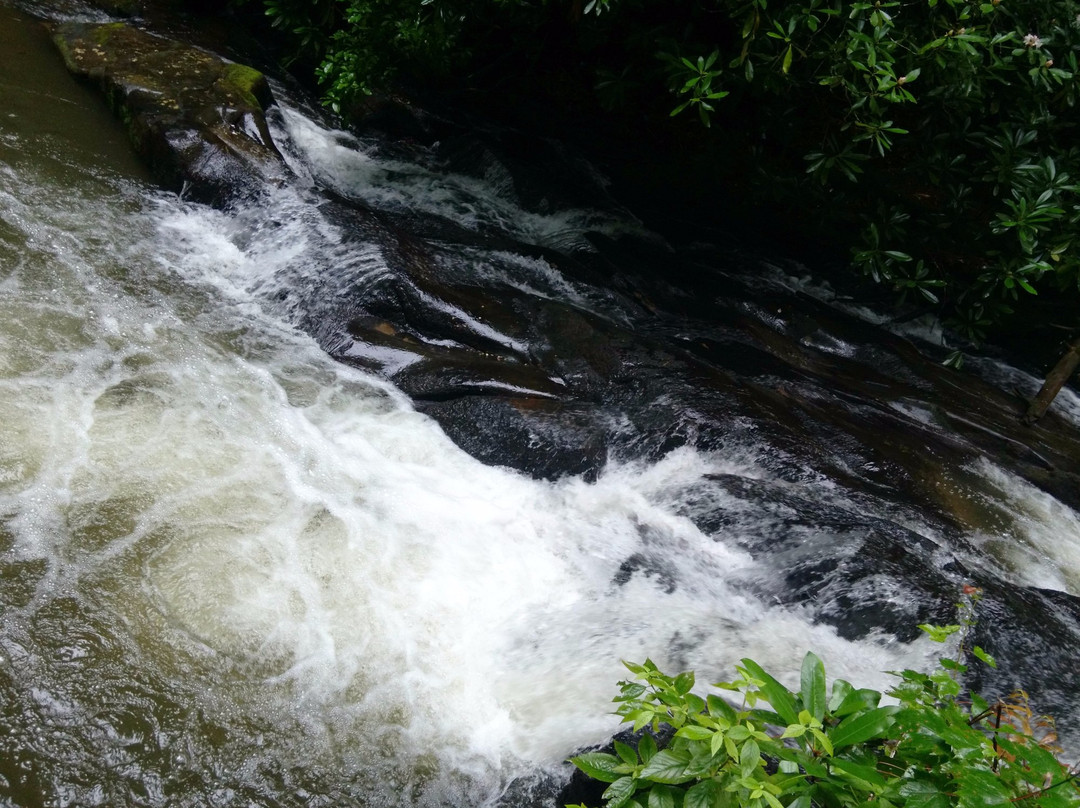 Sliding Rock Cascade on Wildcat Creek-Clayton必去景点