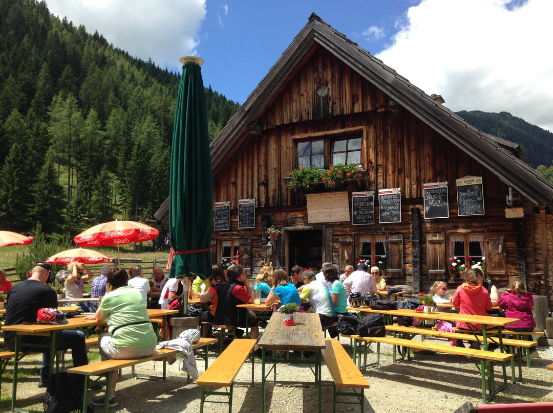 Hintergoeriach餐馆和美食-Granglerhutte