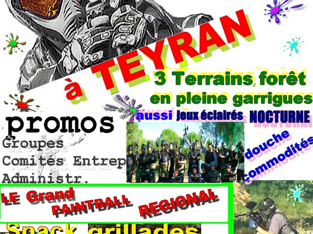 Paintball Montpellier Teyran景点图片