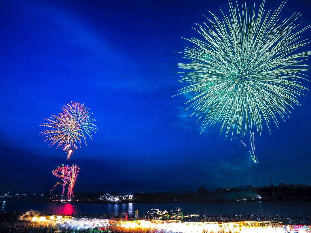Chikugo River Fireworks-久留米市必去景点