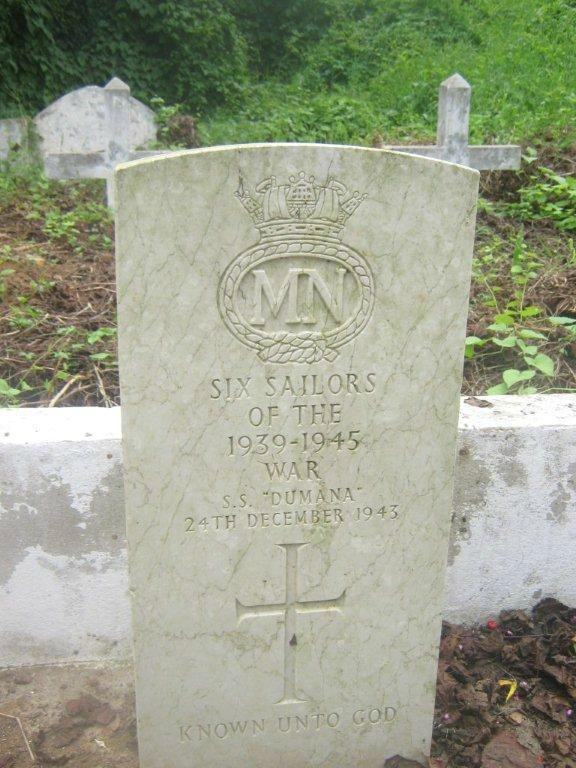 Commonwealth War Grave Commission Tomb for MV Dumana RAF Seaplane Tender景点图片