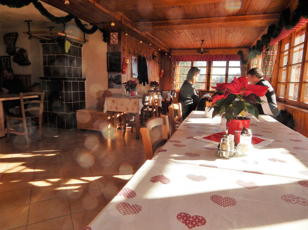 Srednja vas v Bohinju餐馆和美食-Alpine Hut Uskovnica