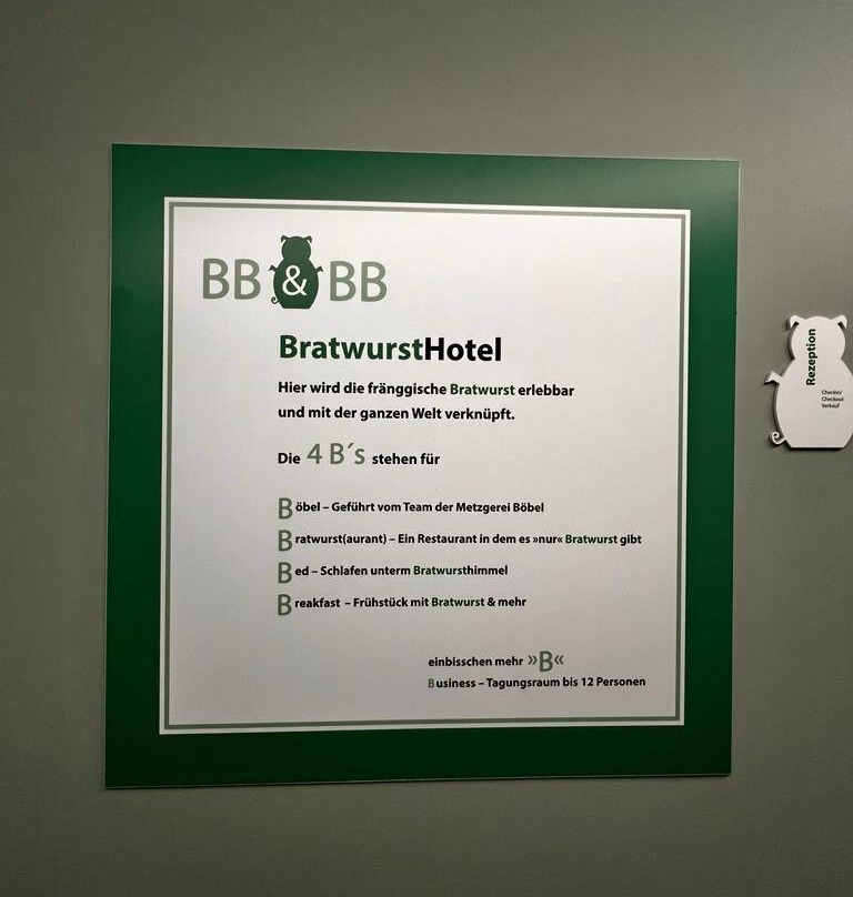 BB & BB Bratwursthotel主图