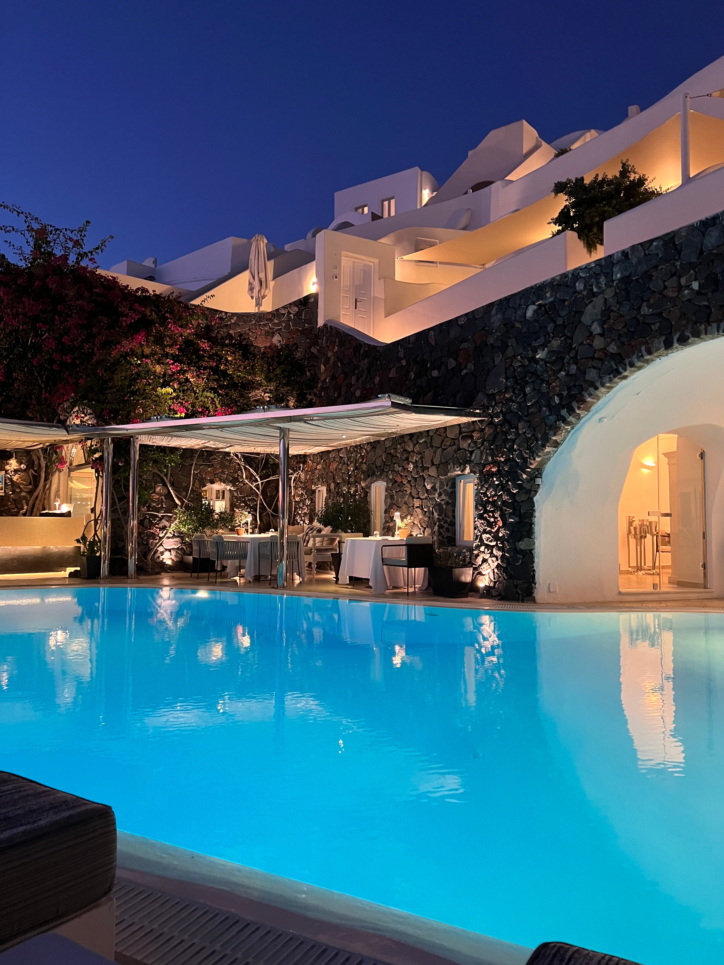 Canaves Oia Suites-泳池