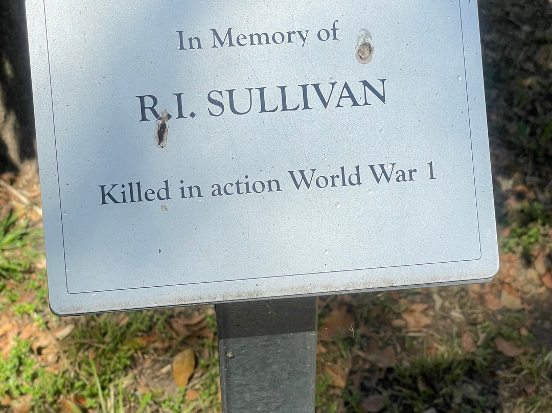 Anzac Grove War Memorial-刚达盖必去景点