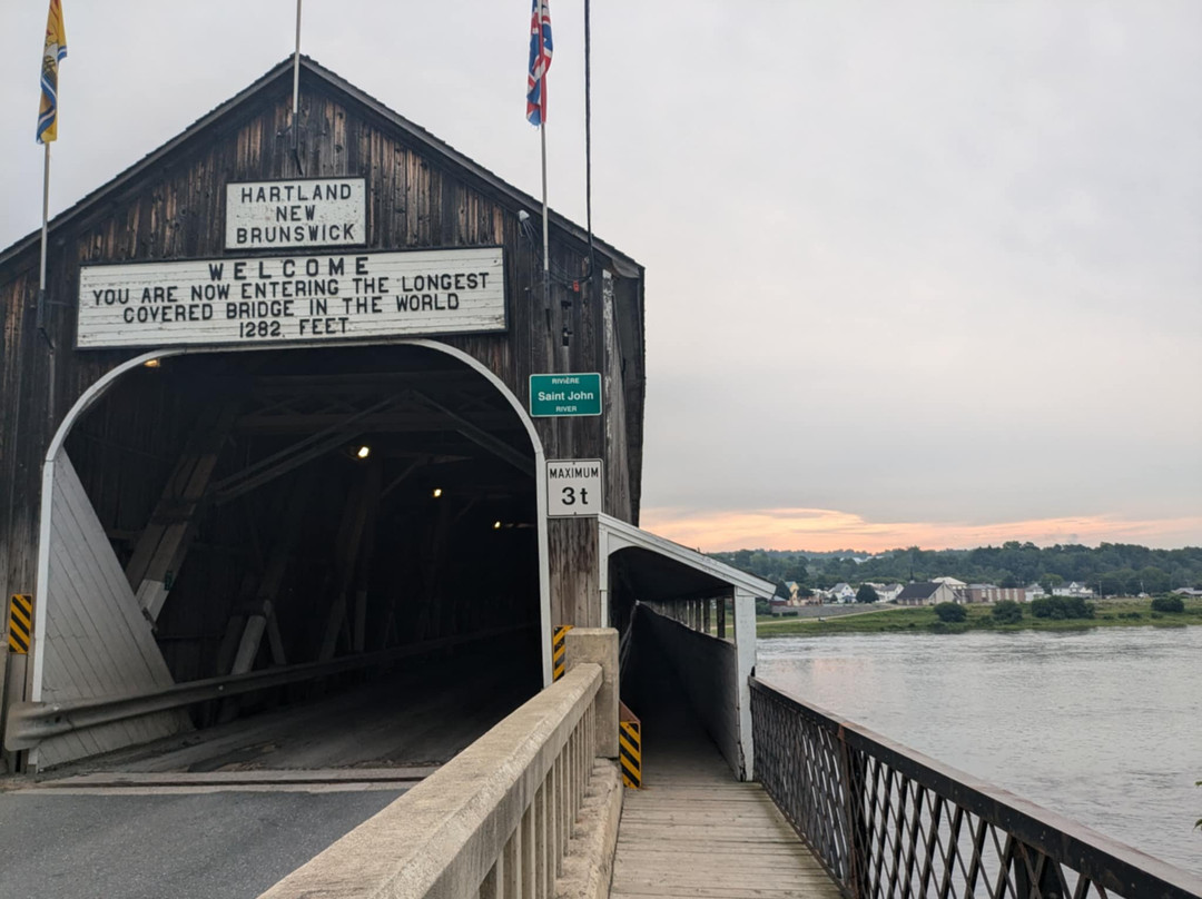 Hartland Covered Bridge-Hartland必去景点