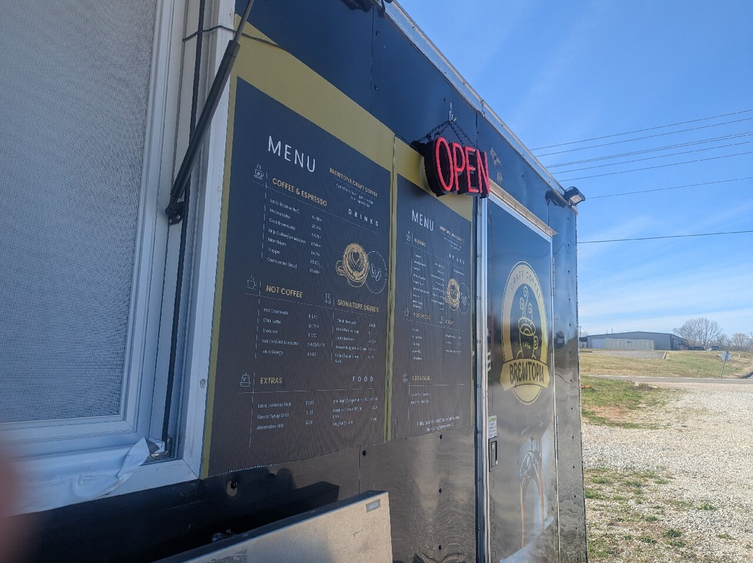 Brewtopia Craft Coffee Trailer