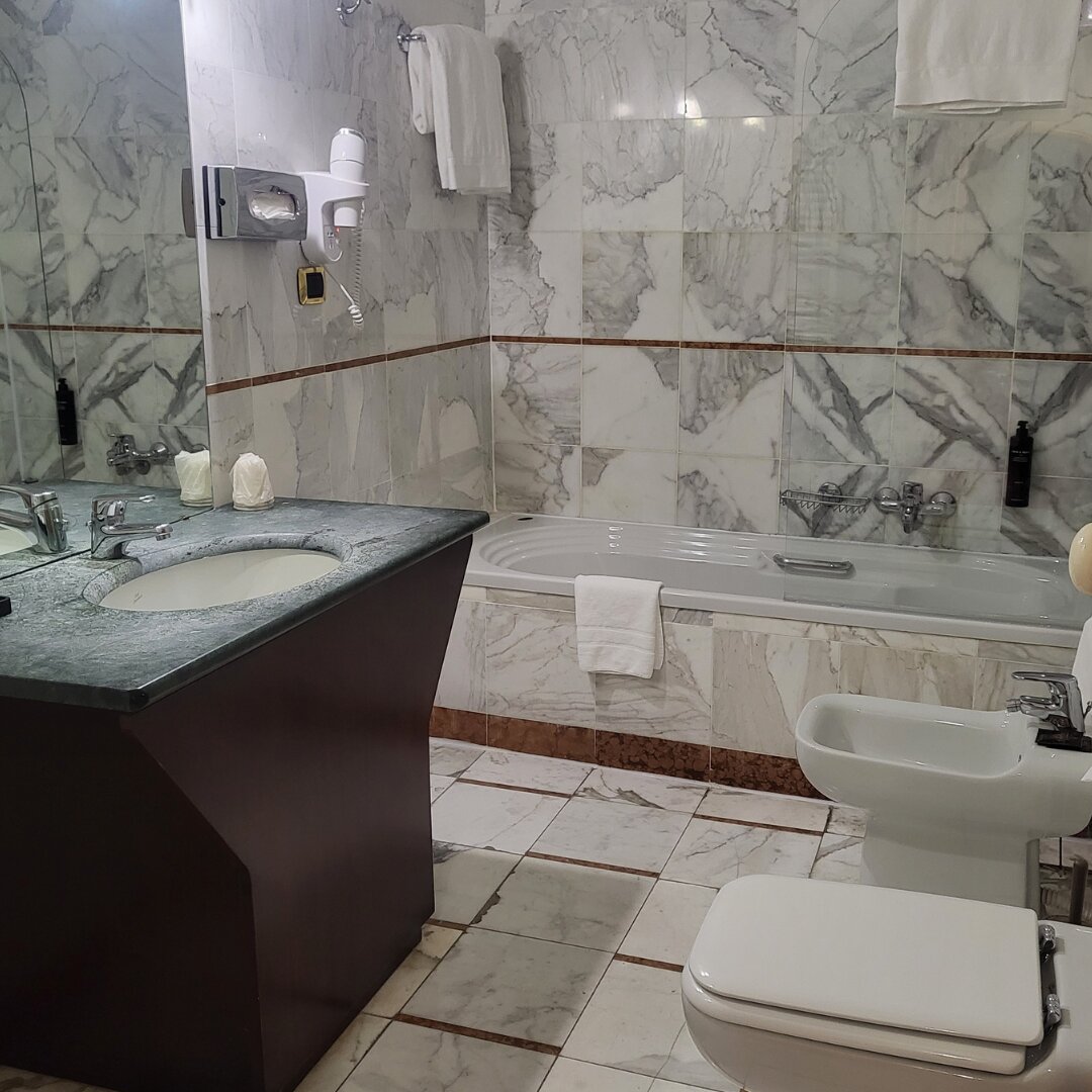 Hotel Alli Due Buoi Rossi-浴室