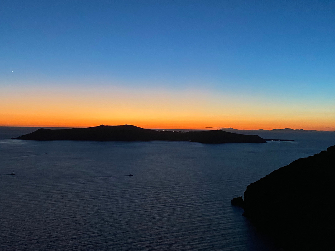 Panoramatic View On Caldera With Three Bells