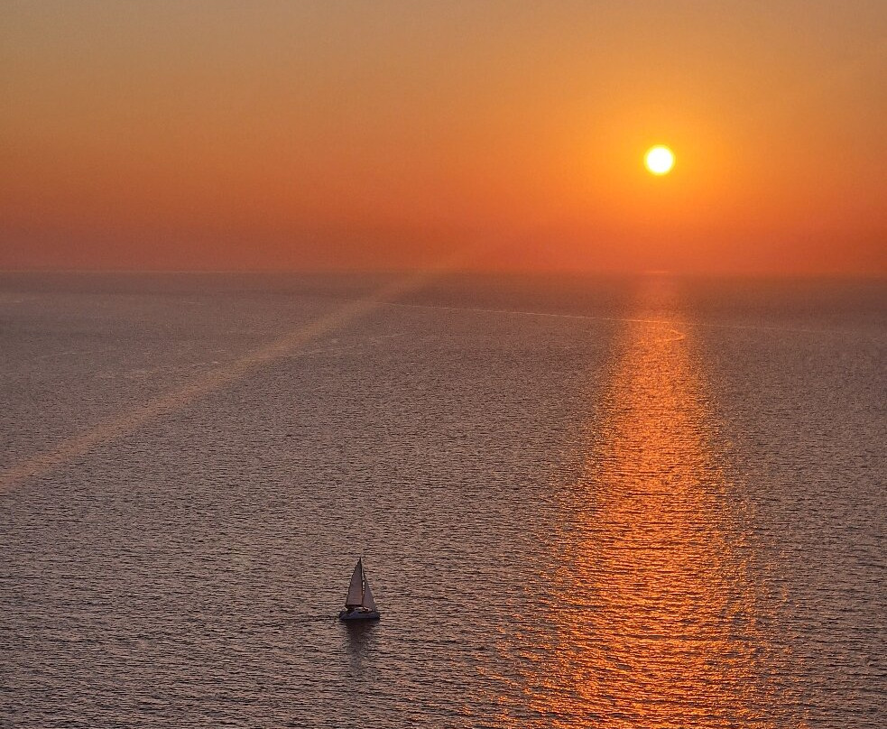 Sunset of Santorini-费拉必去景点