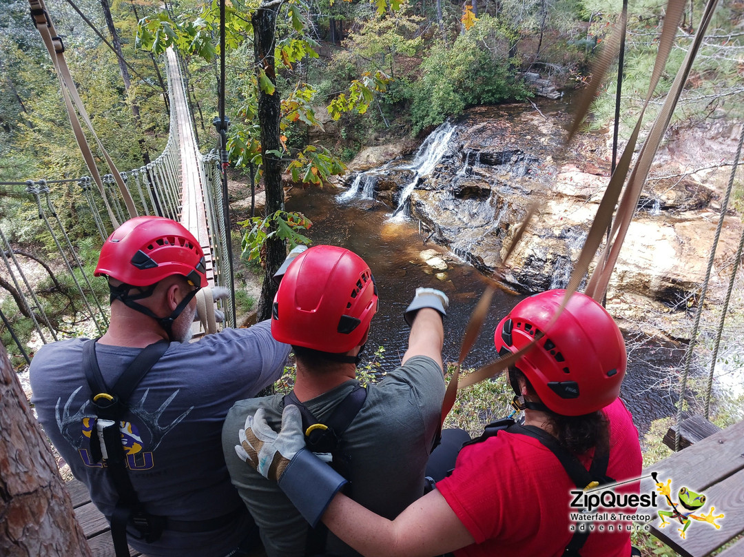 ZipQuest Waterfall & Treetop Adventure-费耶特维尔必去景点